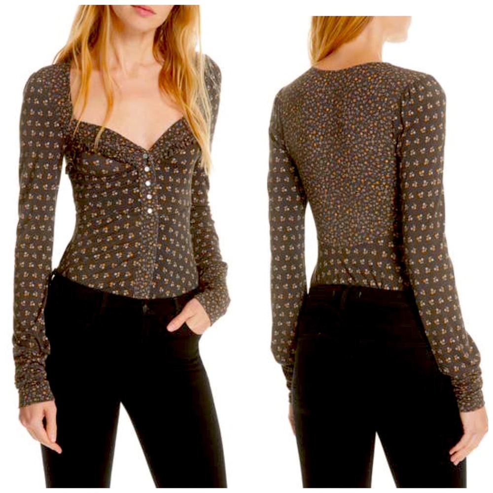 Free People Kissin' Kate Top